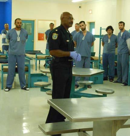 These programs are aimed at changing behaviors so when an inmate is released, he or she has a chance at becoming a productive, Captain Tim Age contributing member of society.