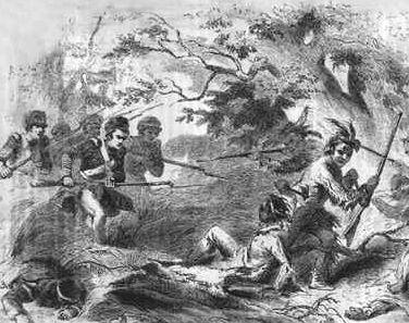 Defeat of the Creek Before his death in the Battle of the Thames, Tecumseh had talked with the Creek in the Mississippi Territory about forming a confederation to fight the United States.