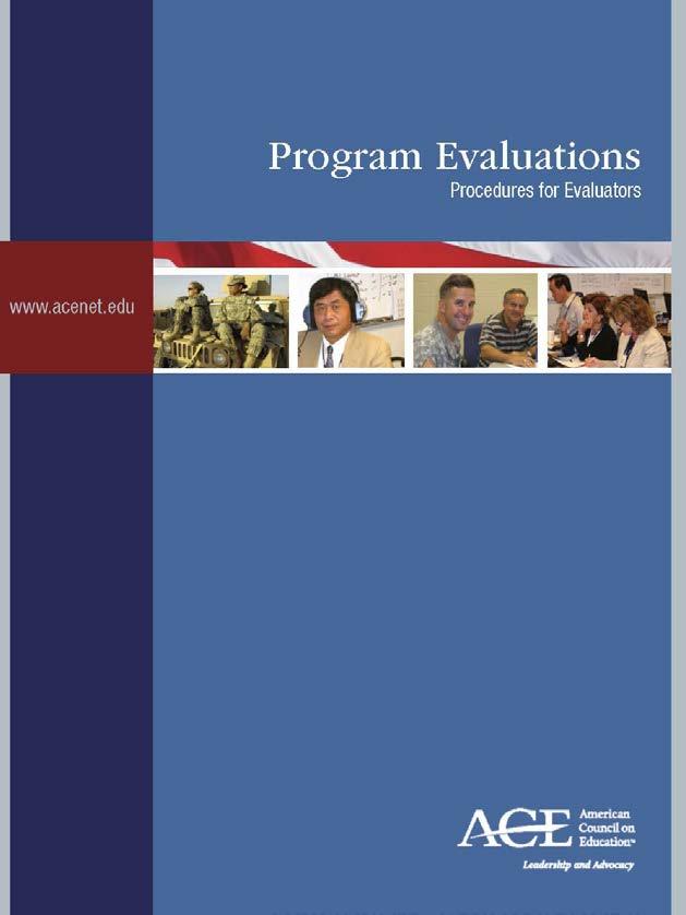 Evaluator Handbook Clarifies the review process Demystifies