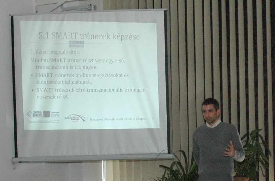 Region: Budapest (HU) As in the other regions, the partners in Budapest also started to work on the realization of i.e SMART.