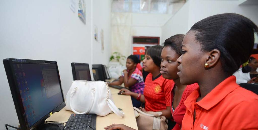 To empower teachers, Vodacom has partnered with the Department of Basic Education (DBE), Microsoft, Cisco, Intel and Mindset to establish ICT Resource Centres to deliver development training with a