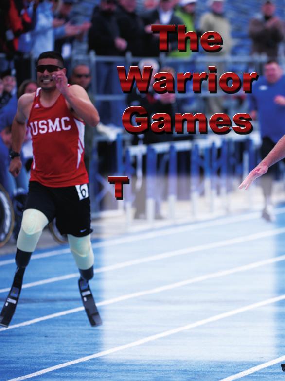 Photographs by Dennis Steele he inaugural Warrior Games, held in Colorado Springs, Colo., brought together approximately 200 competitors representing all services for a series of events at the U.S. Olympic Training Center and U.