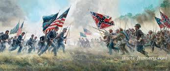 Battle of First Manassas Union struck down on July 21 st shoving the enemy across Bull Run. More troops crossed the river in an attempt to hit the confederates left flank.