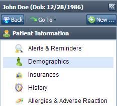 TWO step process: STEP ONE: Open patient chart and go to the demographics