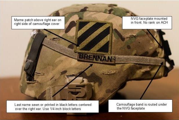 cover. d. Proper headgear is worn when riding in a military tactical vehicle and optional in TMP vehicles. The ballistic helmet/ach is always worn when traveling in tactical vehicles.