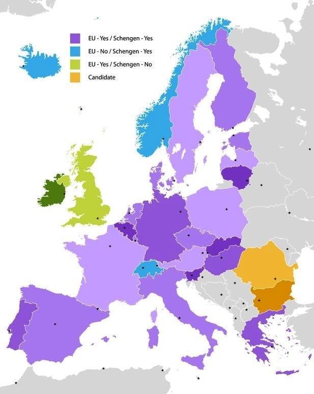 What is the Schengen Area? The Schengen Area includes the countries listed below. You will be able to travel freely in these countries within the dates of your program and/or visa.