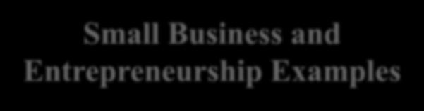 Small Business and Entrepreneurship Examples Marion Pop-Up Business Plan