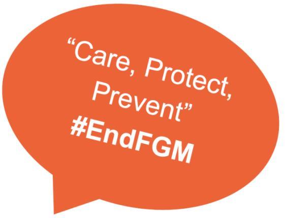 7.2. Female Genital Mutilation There have been a number of areas of progress within FGM nationally which is being led by the London region, these include: Training events run jointly with the