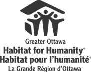 PLEASE MAKE ALL CHEQUES PAYABLE TO Habitat for Humanity Greater Ottawa.