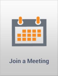 PARTICIPATE IN A MEETING (GUEST) JOIN A MEETING You can join another person s meeting whether you are a host or guest. STEP 1. To join a meeting, touch Join a Meeting. STEP 2.