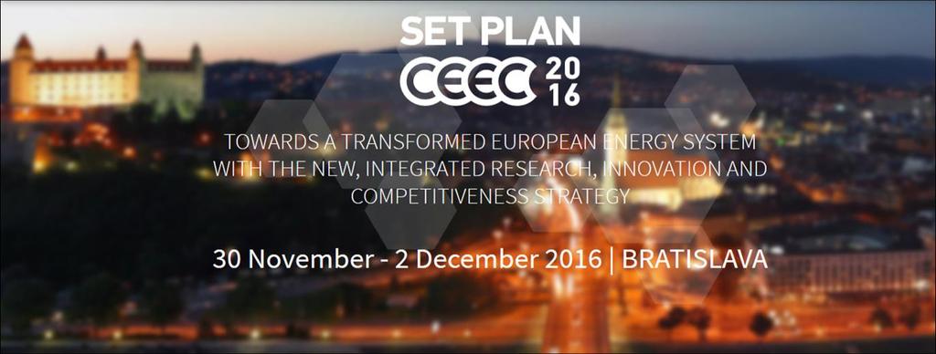 Thematic focus and parallel sessions are following: The conference will examine the process of creating the European Energy Union, looking specifically at the research and innovation strategy which