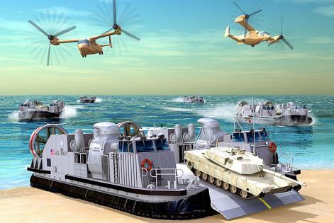 The Ship to Shore Connector (SSC) hovercraft program aims to build on USN LCAC experience to provide