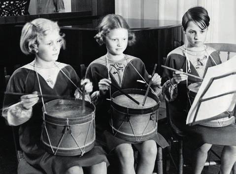 Percussion Band, 1935 Roedean School - your legacy Our request to you Roedean was originally founded to prepare girls for entry to the University of Cambridge, so our raison d être has always been