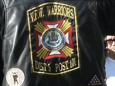 All eligible VFW Warriors will wear one of the following patches.