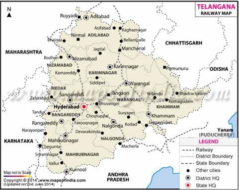 chapter 7 Annexures Annexures 1: Roadways in Telangana Source: www.