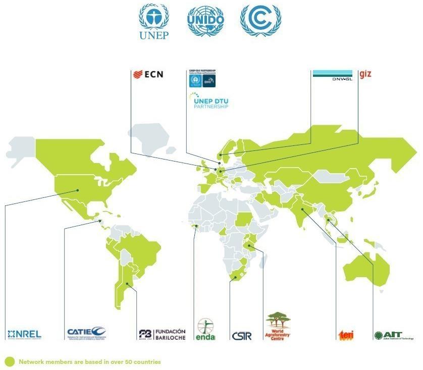 35. UNEP was encouraged by COP 18 13 to appoint a director of the CTC and staff. Five professional managers and two administrative staff members are based in the United Nations offices in Copenhagen.
