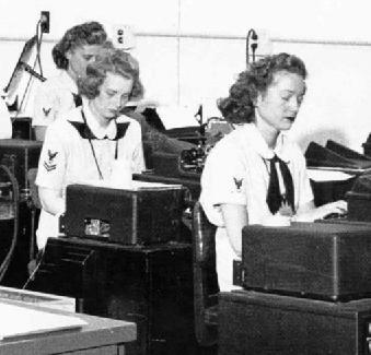 Typewriter Uniform piece Besides nursing were typically assigned to the role of secretary, clerk, or communications specialists.
