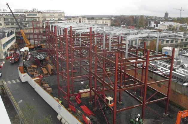Issue 24: November 2015 32 Group Estates Galway University Hospitals 75 Bed Ward Block This project is progressing on target and the underground service tunnel and associated underground service