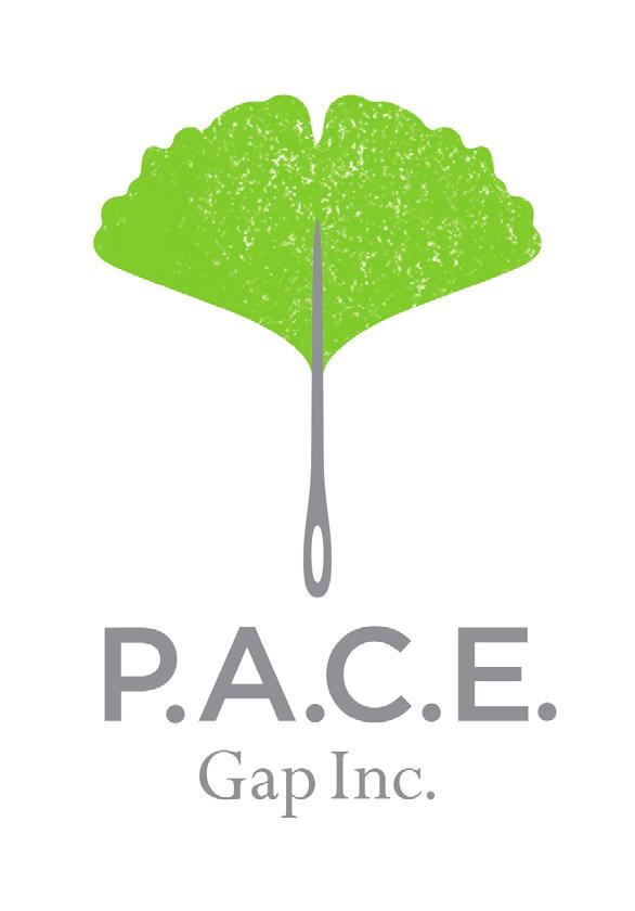 GAP INC. P.A.C.E. Personal Advancement & Career Enhancement P.A.C.E. completed its fifth year in operation and continues to expand, positively impacting the lives of women in the developing world.