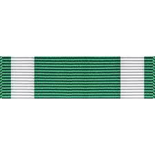 The Navy Commendation Medal is presented for sustained acts of heroism or meritorious service.