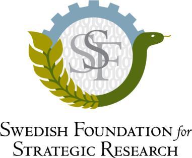 2016-01-28 SSF Call for Proposals: Framework Grants for Research on Big Data and Computational Science The Swedish Foundation for Strategic Research announces SEK 200 million in a national call for