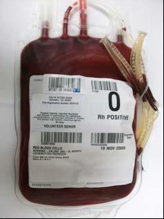 Blood Product Pick-Up
