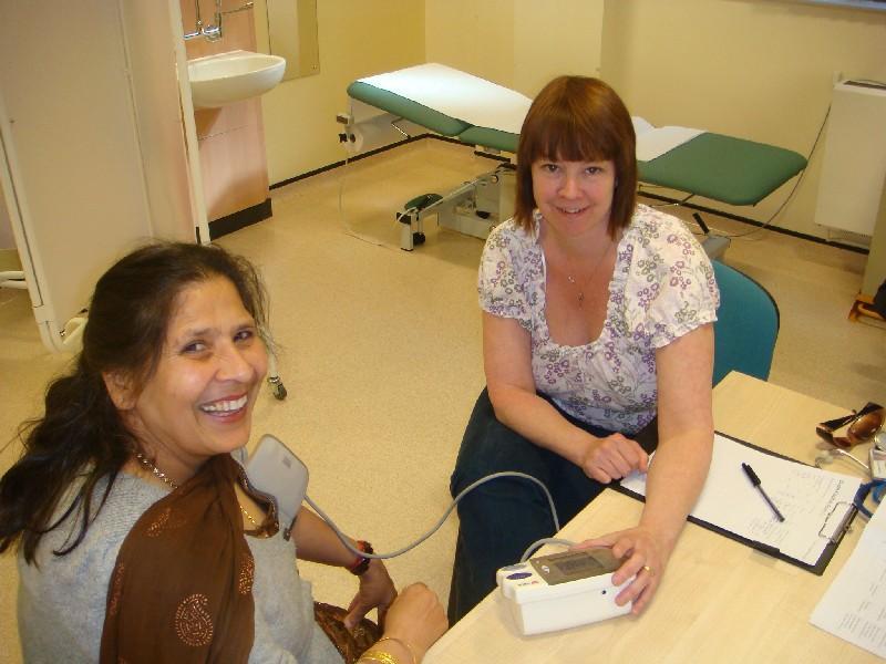 Stroke Awareness Blood Pressure testing