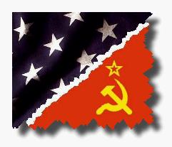 Tensions between the US and the USSR The US and Soviet Union were allies only because both were enemies of Germany.