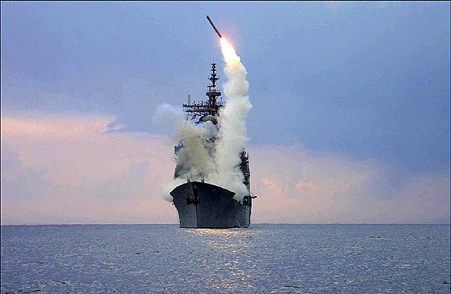 Chapter II Tomahawk land attack missile launch from a Navy cruiser.