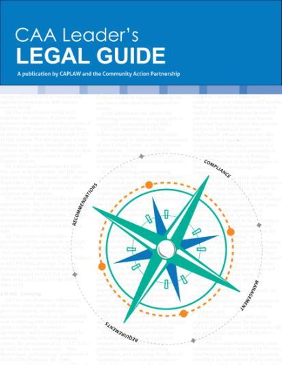CAA Leader s Legal Guide 2016 Community Action