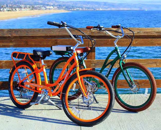 Pedgeo Electric Bikes Tuesday, February 27 1:30 pm - 5:30 pm Price: $215 Cruising the Orange County coast line was never easier or more fun and that is where the Pedego Electric Bicycle comes in.