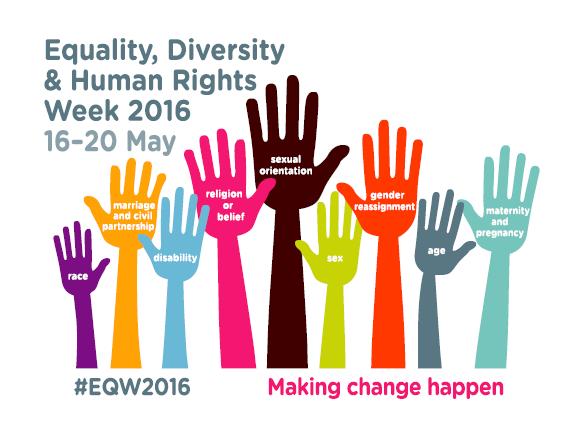 28. NHS Equality, Diversity & Human Rights (EDHR) Week 2016 This annual event in May allows NHS organisations to showcase their work and commitment to creating a fairer, more inclusive NHS for