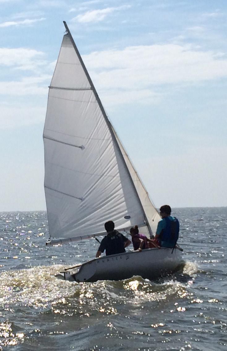 Sailing Lessons s Available Upon Registration Ages 7-16 We offer youth sailing lessons for