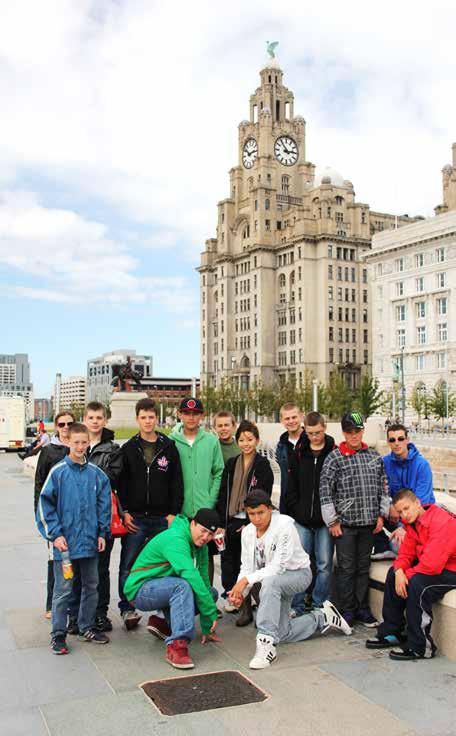 2551 cadets in Liverpool August 2011 constantly on the move training.