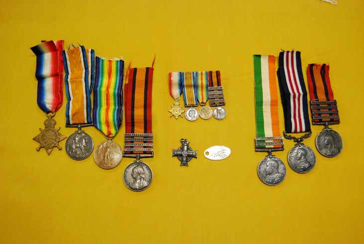 PPCLI MUSEUM AND ARCHIVES Maj S.L. Jones and Pte H.G. Jones s medal groups.