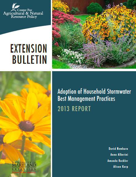 Adoption of Household Stormwater Best