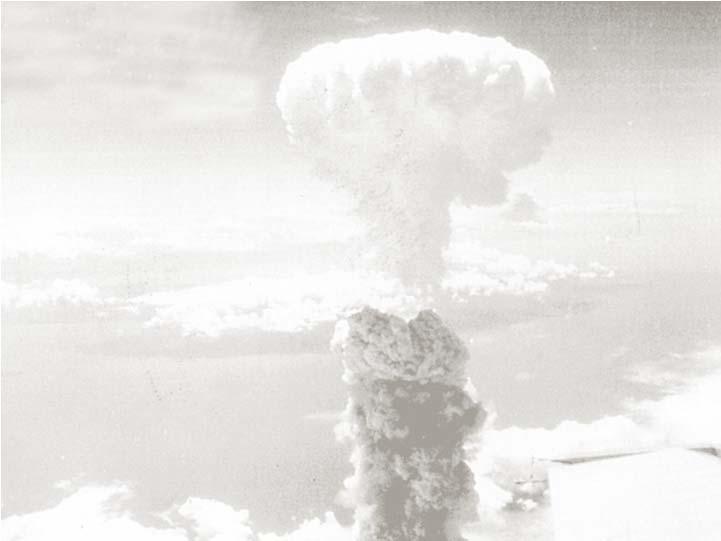 used in warfare CHC2P I HUNT 2016 46 August 9, 1945 Nagasaki, Japan Truman drops another atomic bomb because Japan