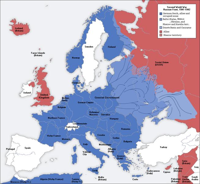RESULT: In the spring of 1940 Germany was able to capture Denmark in one day The Netherlands in