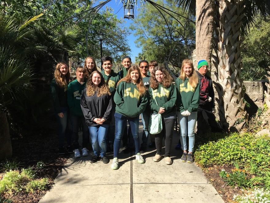 footed. Other students remained in the St. Augustine Diocese, ministering in 13 different locations where there were needs to be met.