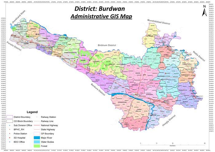 1.1 District Overview: Origin : The name Burdwan is the anglicized form of Barddhaman.