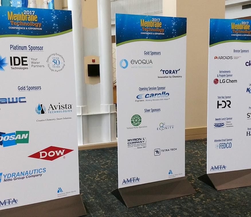 Increase Your Impact Sponsorship and advertising Reach beyond the booth and support membrane technology!