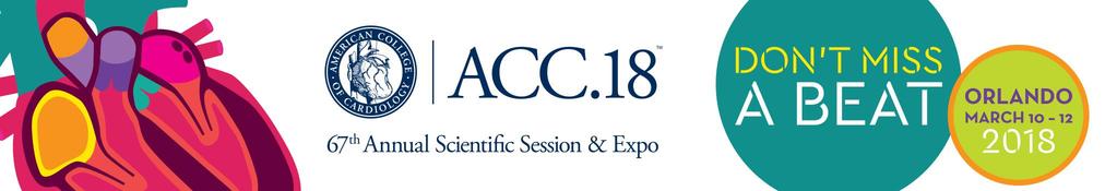 ACC.18 FUTURE HUB COMPANY PROPOSAL The American College of Cardiology is accepting applications from companies to participate in the inaugural ACC.