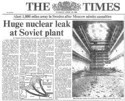 Nuclear Disasters An Impetus for Awareness and Preparedness Chernobyl Nuclear Power Station (April 26, 1986) Human-caused Explosion, fire, and meltdown released massive quantity of radioactive