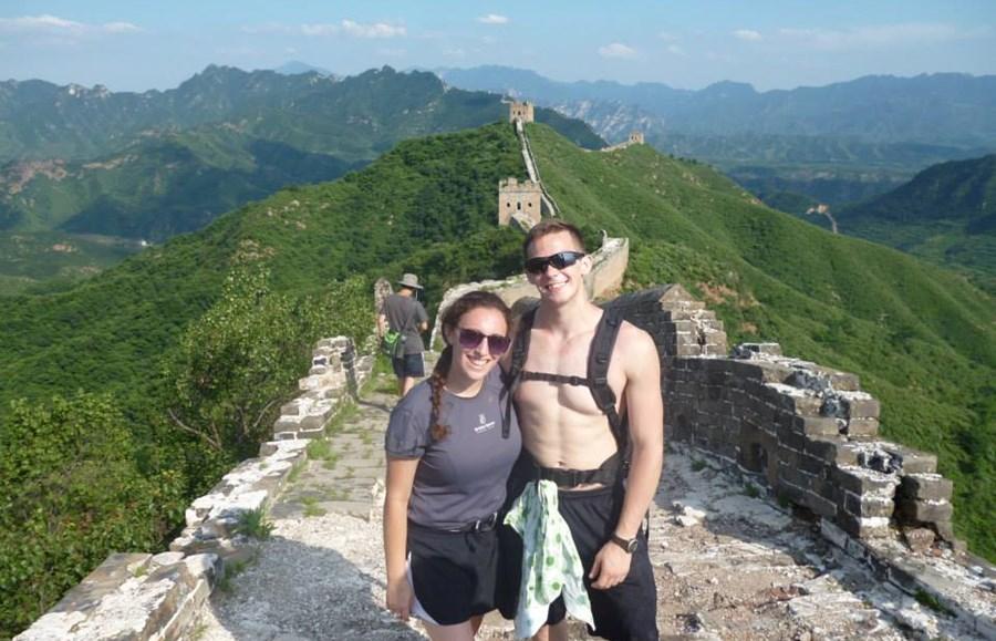 LTC Take Three Ryan Coolen, MSIII, Curry College CDT Kelsey Kornblut and CDT Wojtasinki on the Great Wall of China Being part of Leaders Training Course from 08July to 05AUG has made me a stronger