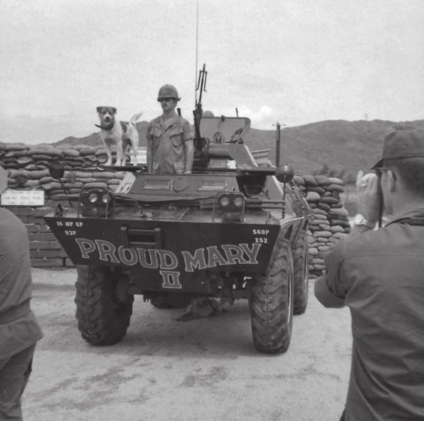 Sergeant Mungle s V-100 The Proud Mary II Although V-100s reached military police units by 1968, they never seemed to be available in sufficient numbers.