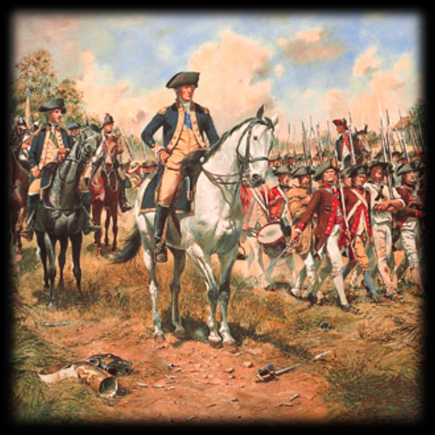 Strategies of the Principal Military Engagements Washington s leadership George Washington was made commander and chief of