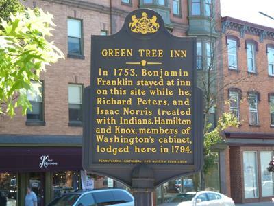 15. Green Tree Inn LAT: N 40.20086, LNG: W 77.18943 This establishment is most well-known for the dignitaries who stayed here.