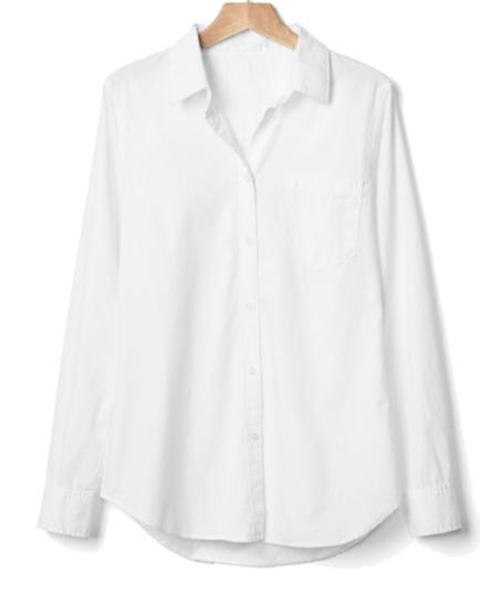 White Collared Button Up A white collared button up is needed