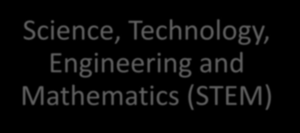 STEM Cluster STEM Endorsement Science, Technology, Engineering and Mathematics (STEM) Principles of Architecture and Construction 9th- Engineering Design