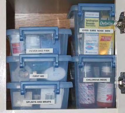 Medications supplies for each individual must be stored under the proper conditions of sanitation, temperature, light, refrigeration, and moisture (as stated by the pharmacy label or manufacturer
